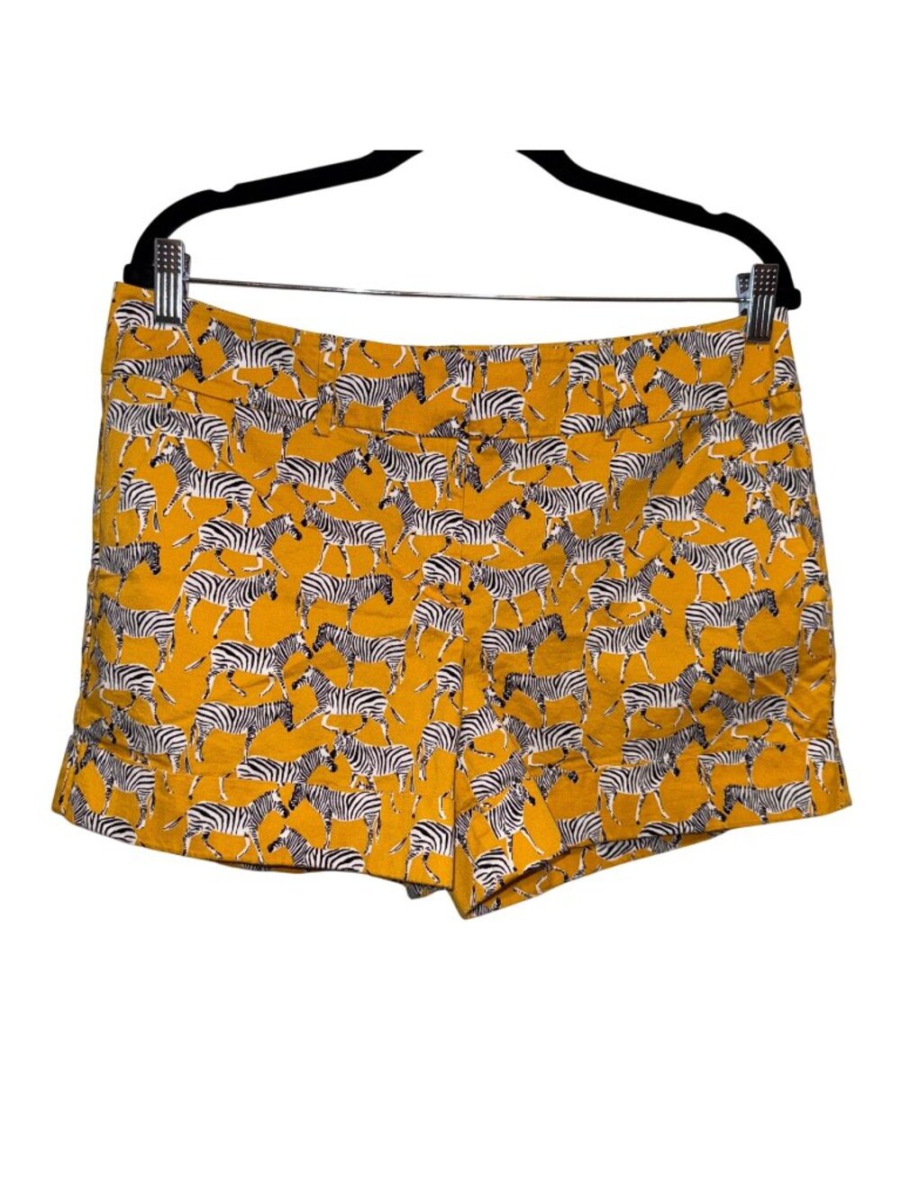 Vibrant Zebra Shorts Designed By 7th Avenue New York & Studio Company Size 12